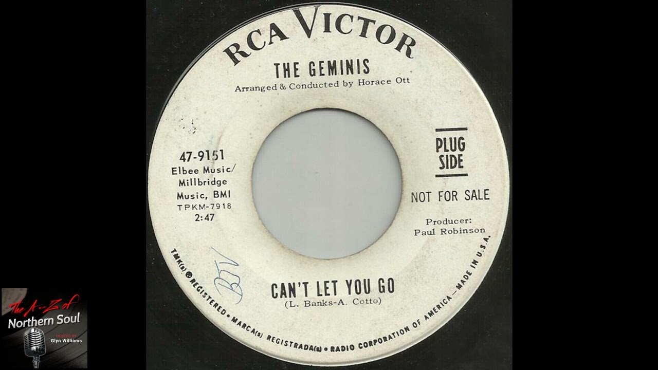 The Geminis - Can_t Let You Go - (1966)