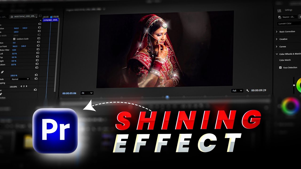 Cinematic Shining Glow Effect &ndash; Easy Premiere Pro Tutorial