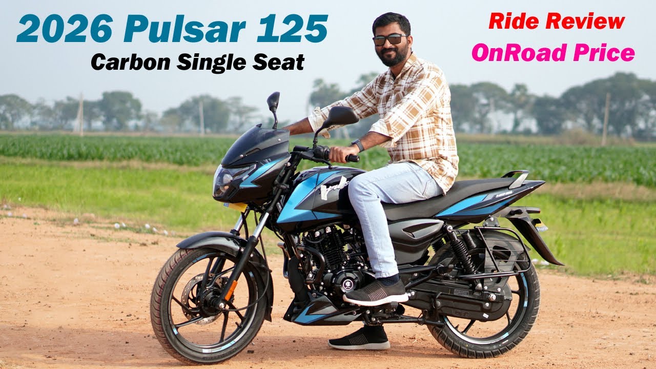 2026 Pulsar 125 Carbon Price & Specs in telugu | TechTravelTelugu