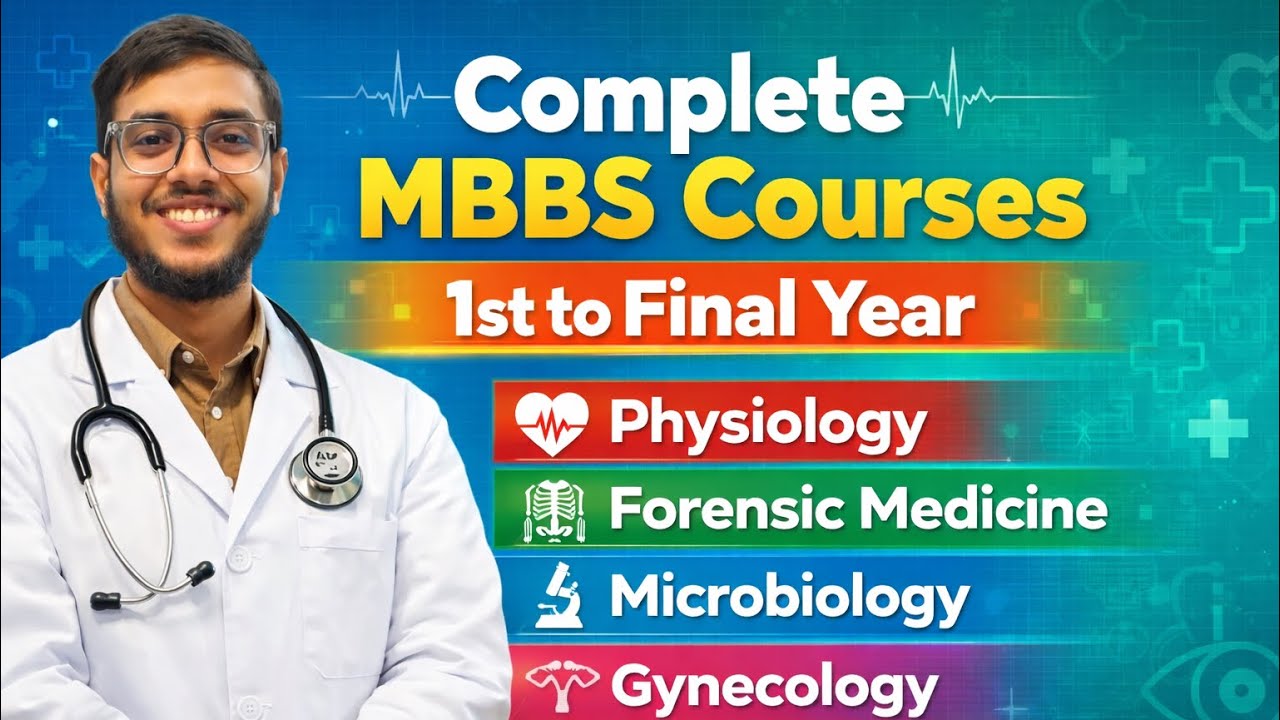 All My Courses | Physiology  Forensic medicine Microbiology Gyne Eye ENT Bangla | Dr Med