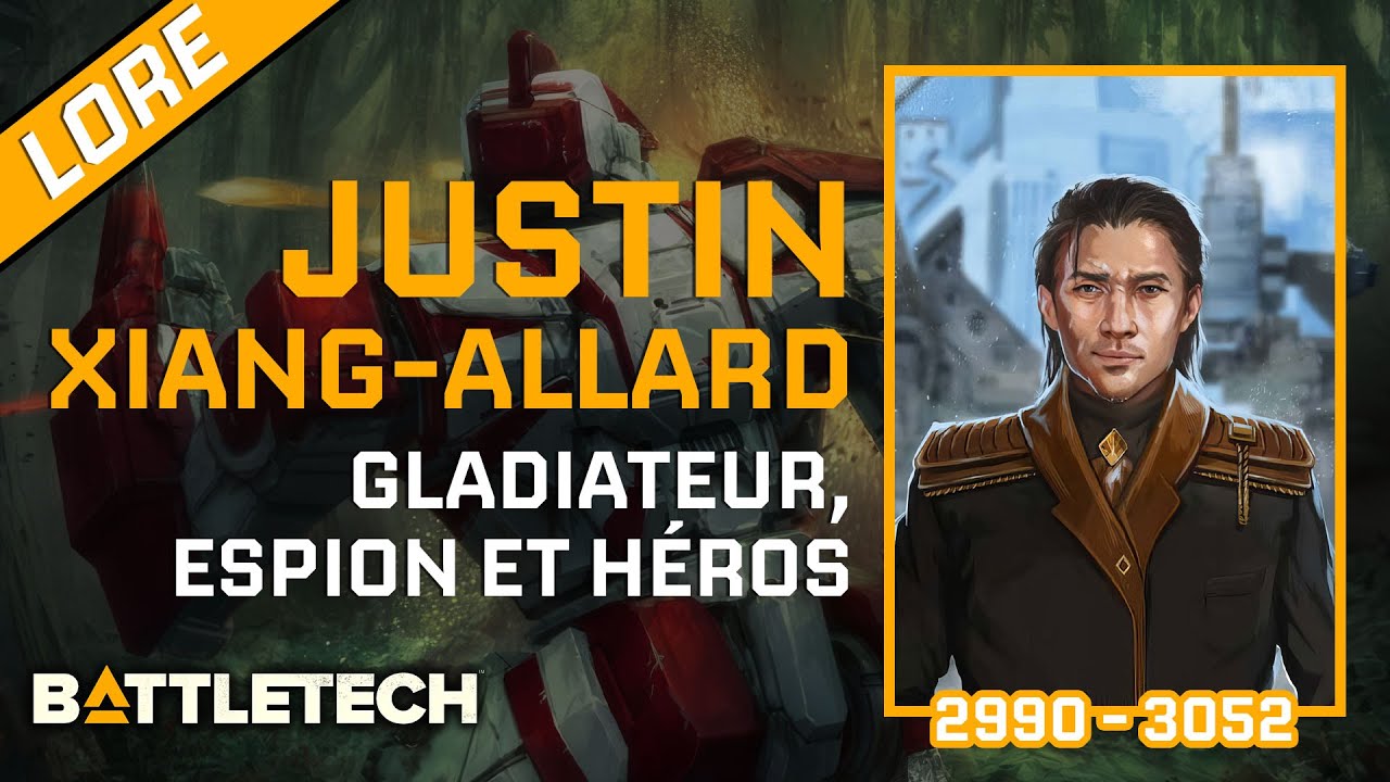 [LORE] La légende de JUSTIN XIANG-ALLARD | Mythes de #BATTLETECH