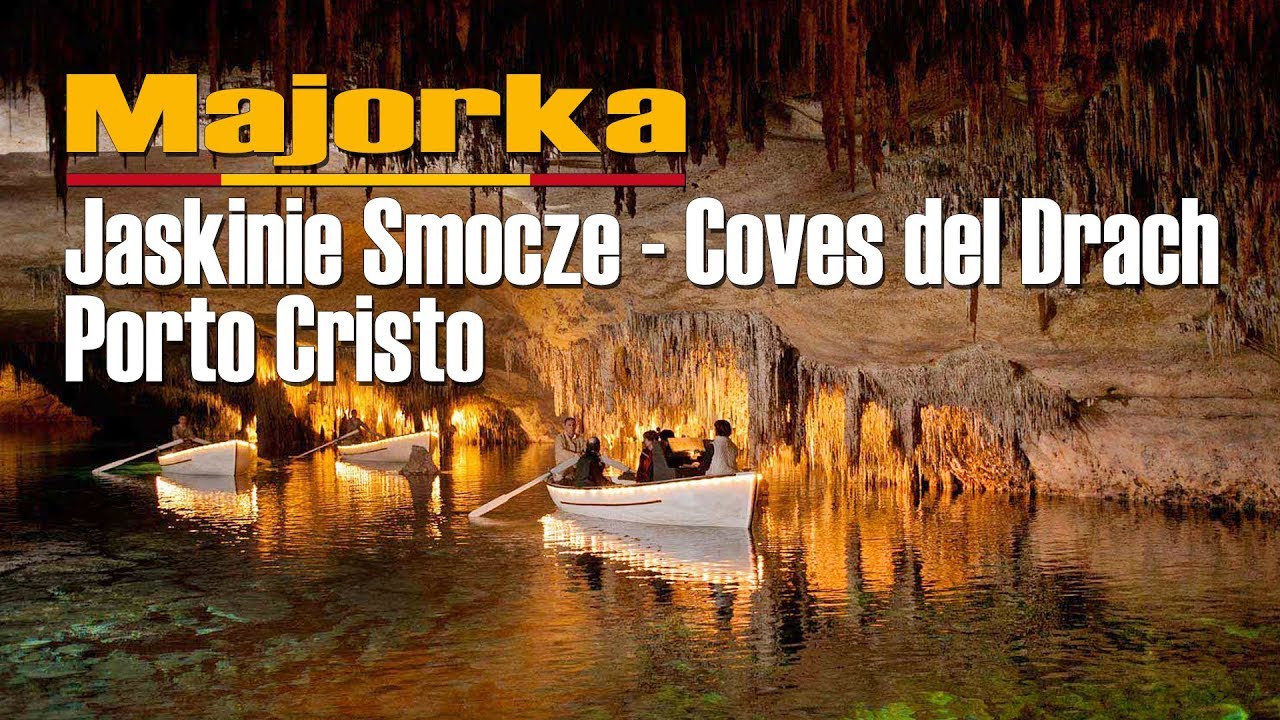 MAJORKA 🇪🇸 JASKINIE SMOCZE - COVES DEL DRACH | PORTO CRISTO