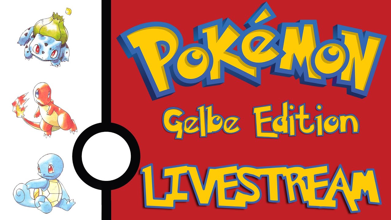 POKéMON GELBE EDITION - LIVESTREAM • Stream sie alle #039 [Deutsch][Livestream]