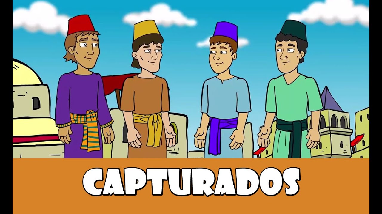DESENHOS B&Iacute;BLICOS - CAPTURADOS: DANIEL E SEUS AMIGOS