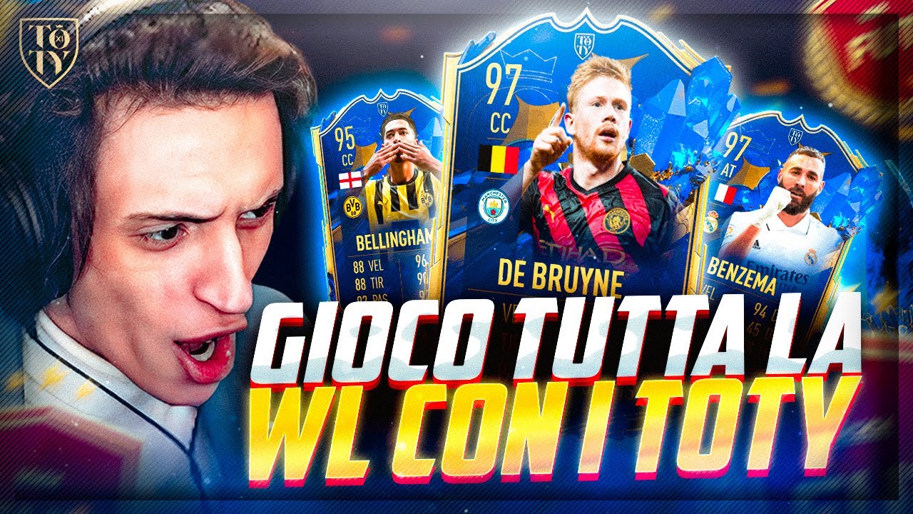 GIOCO TUTTA la WEEKEND LEAGUE con i TOTY! [FIFA 23]