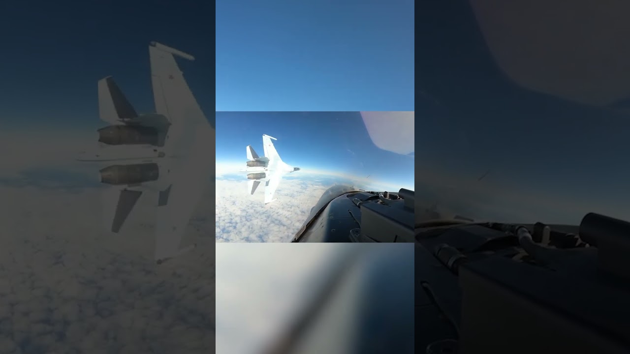 Un avi&oacute;n ruso hace esta locura
