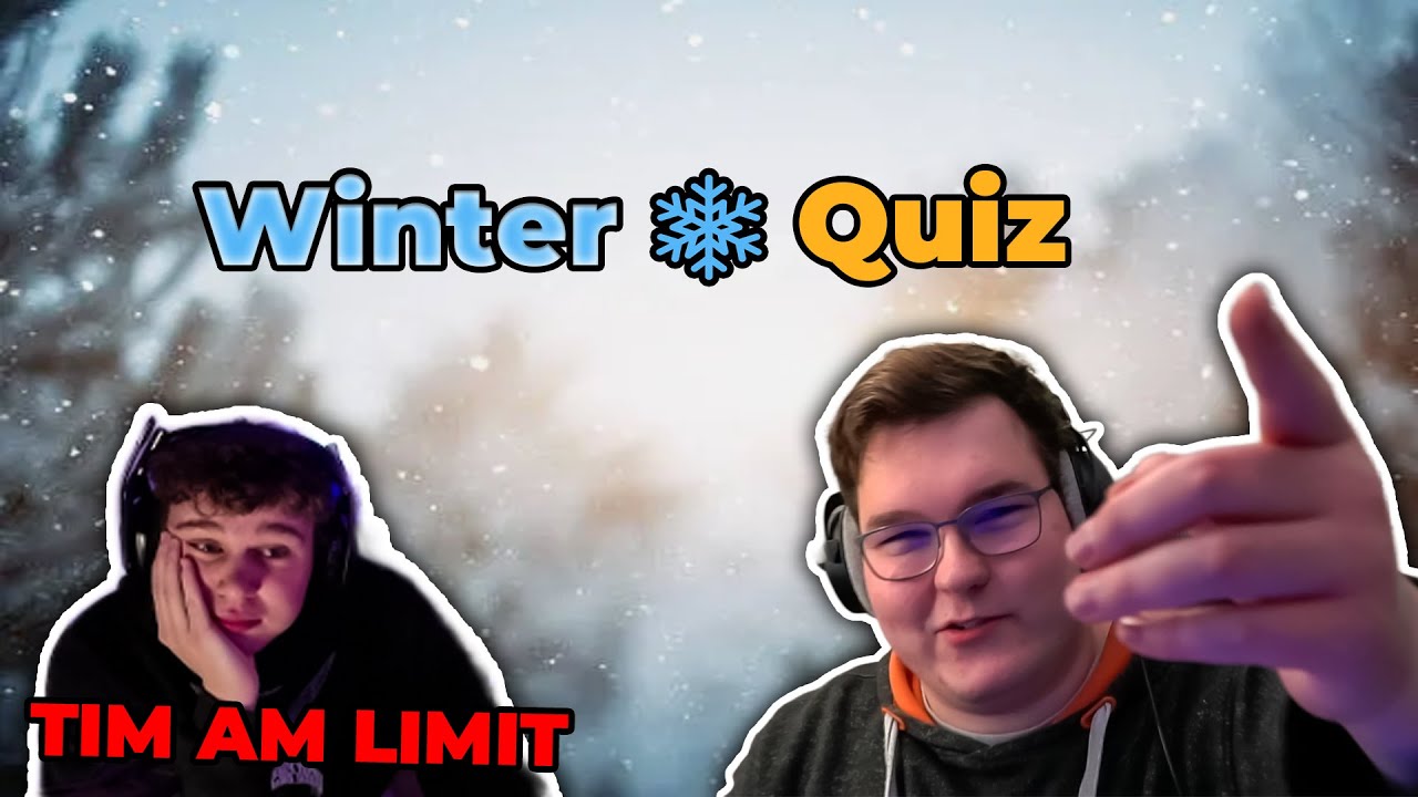 Tim wird komplett verarscht 😈 | 31 Fragen zum Winter