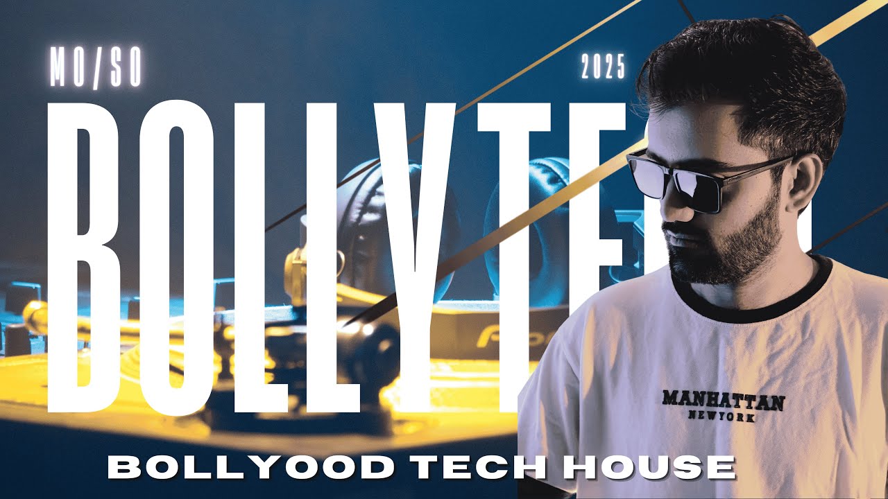 BollyTech Mix 2025 | Bollywood Tech House Vibes | DJ MOSO #dj #bollywood #bollytech #music #techno