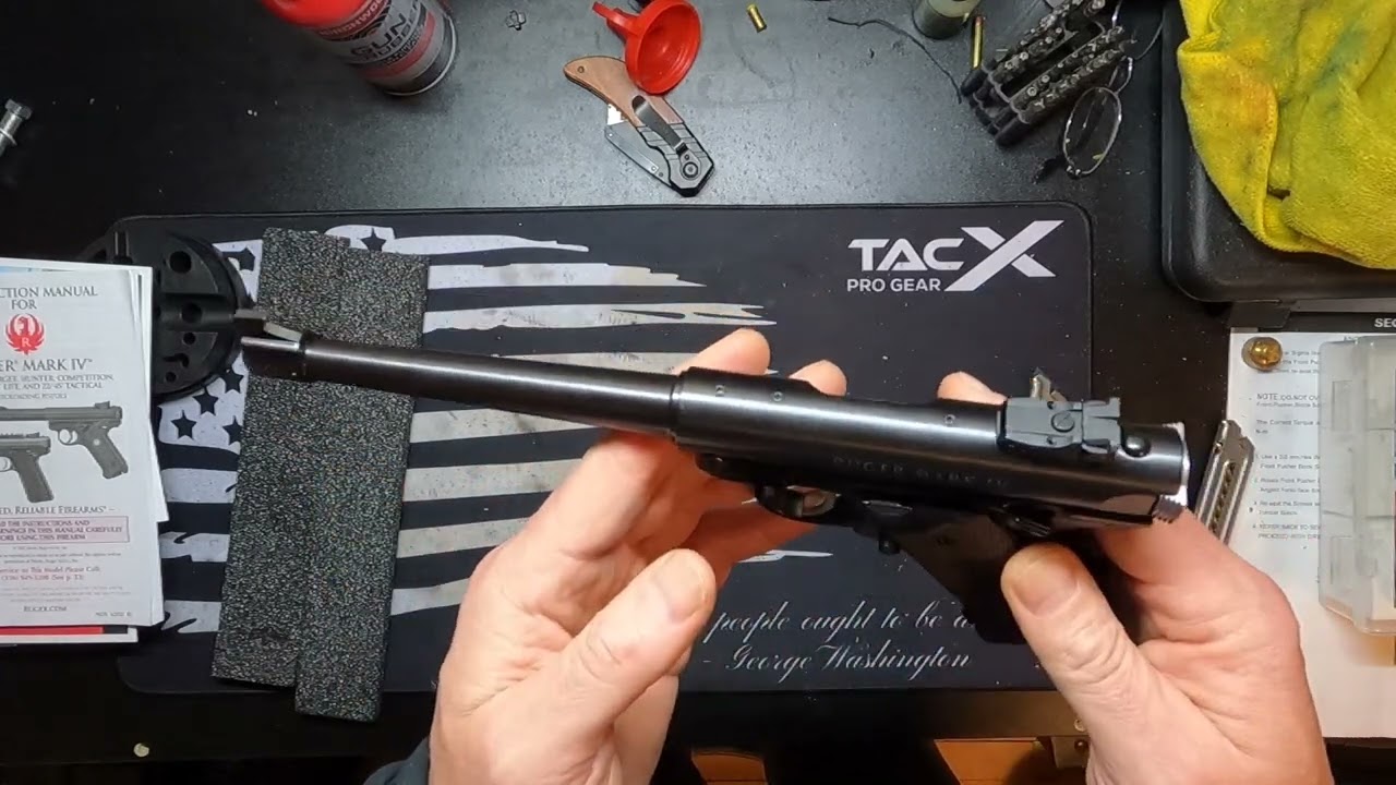 Ruger 75th Anniversary Mark IV 22lr Pistol Of Greatness / Review and short shooting video