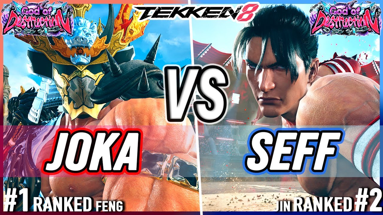 T8 🔥 Joka (#1 Ranked Feng) vs Seff (#2 Ranked Jin) 🔥 Tekken 8