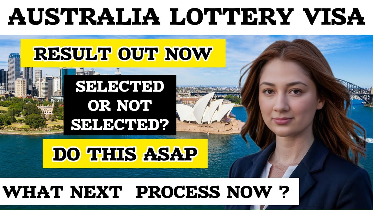 Australia lottery visa process & documents after selection || Results out