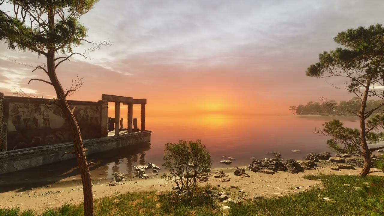 The Talos Principle Reawakened - Rome Coast - Ambience sounds for studying and working