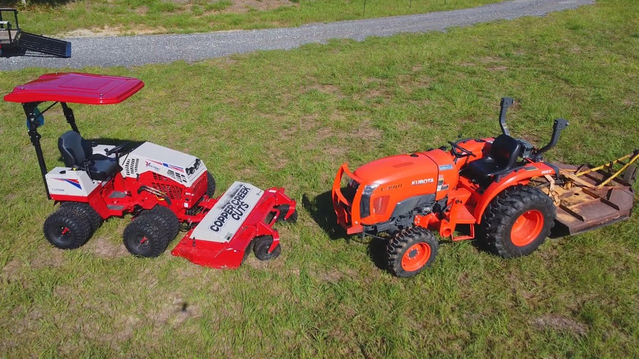 Challenged a Kubota Owner to Run Ventrac Tractor for 1 Day