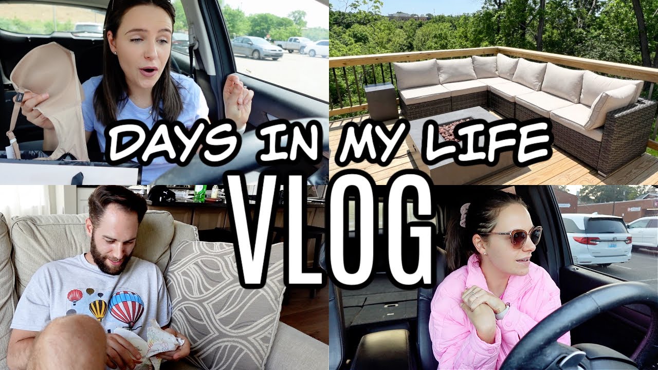 VLOG: new outdoor furniture, zac's bday (gift exchange lol) + money chat!