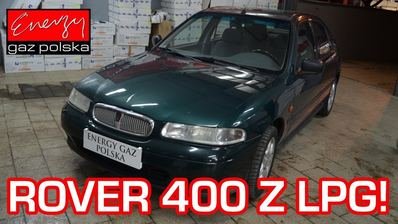 Klasyczny Rover 400 1.6 116KM 1997r na auto gaz LPG BRC w Energy Gaz Polska