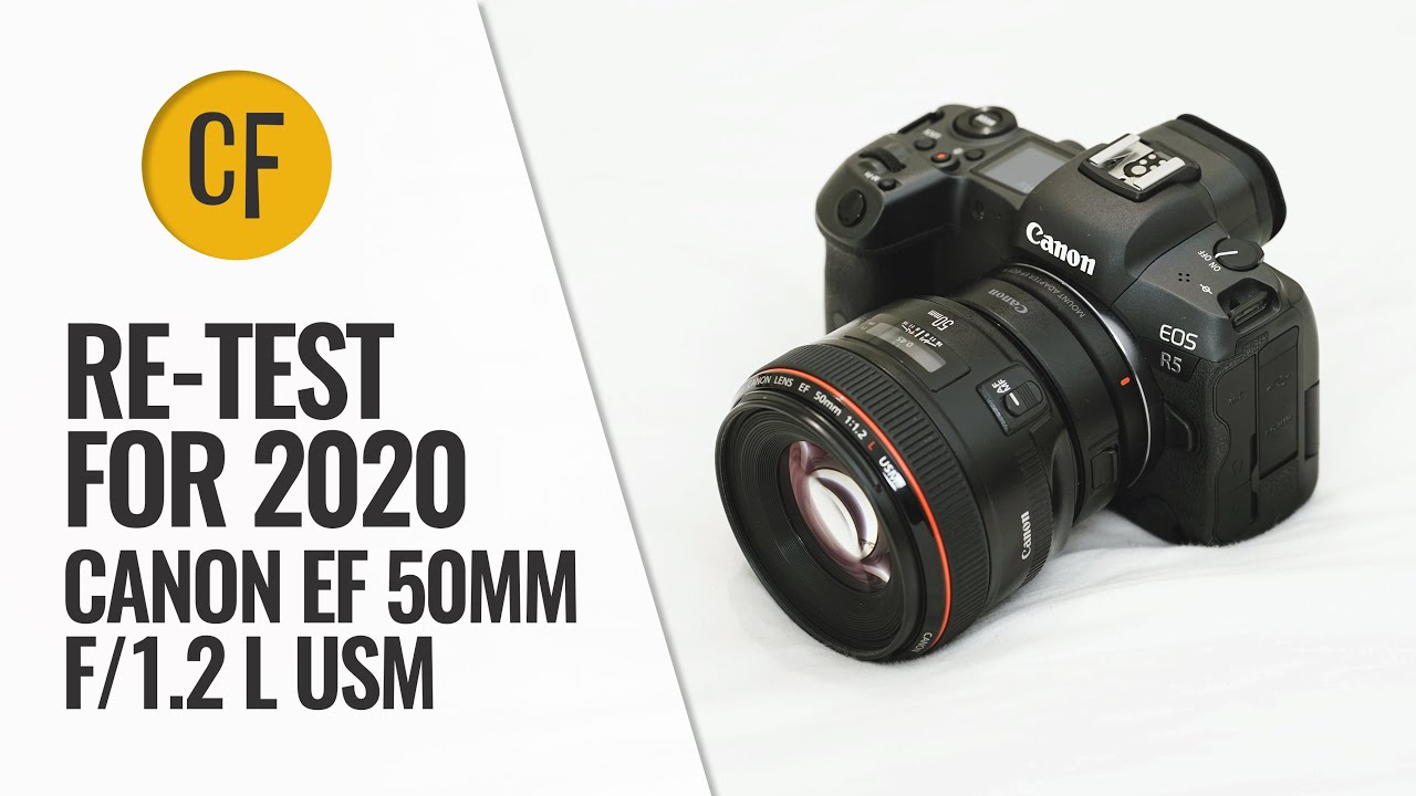 Повторное тестирование в 2020 году: Canon EF 50mm f/1.2 'L' USM (полнокадровый (45 МП) и APS-C (3...