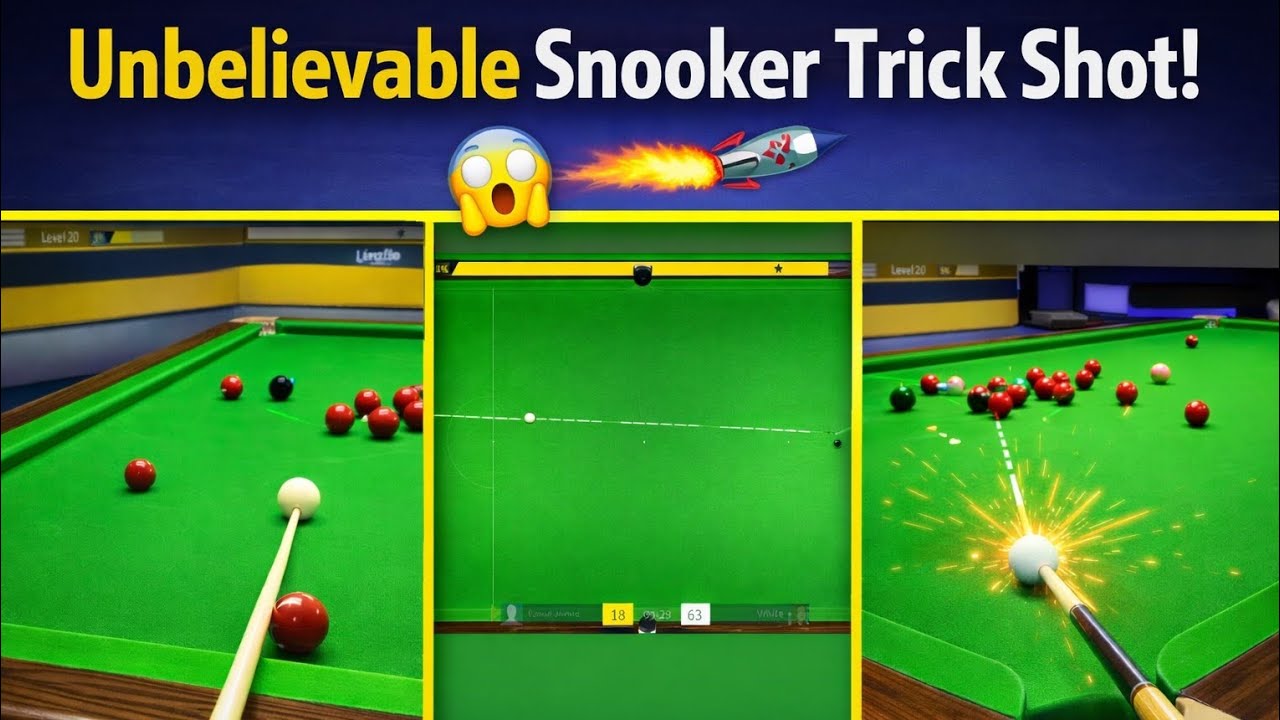 “Last Ball Drama! Full Table Clear Shot 💥”