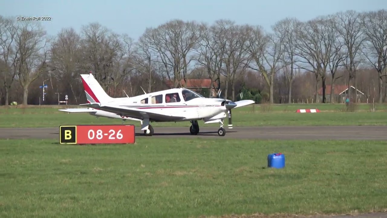 Piper PA-28R-201T Turbo Arrow III OO-APB Teuge Airport 27 Feb 2022