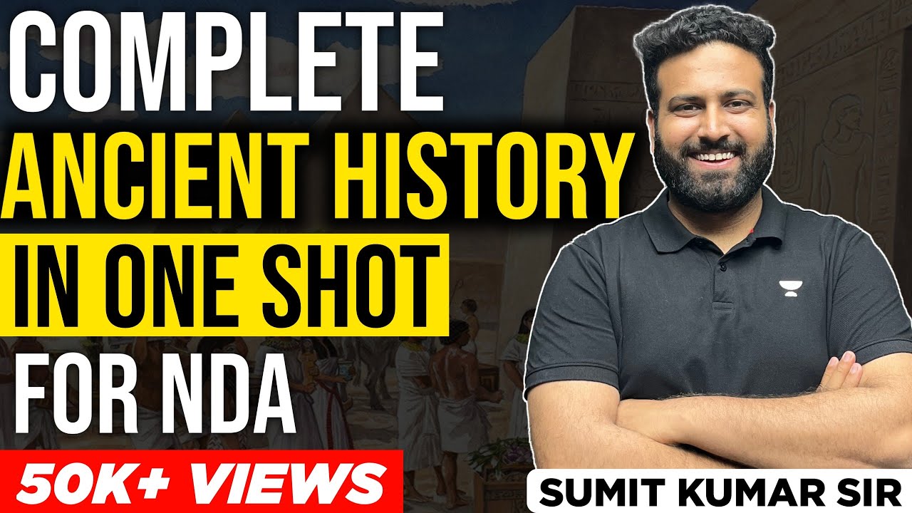 Ancient History for NDA | GAT Preparation NDA 2 2022 | NCERT | GS Strategy | Learn With Sumit