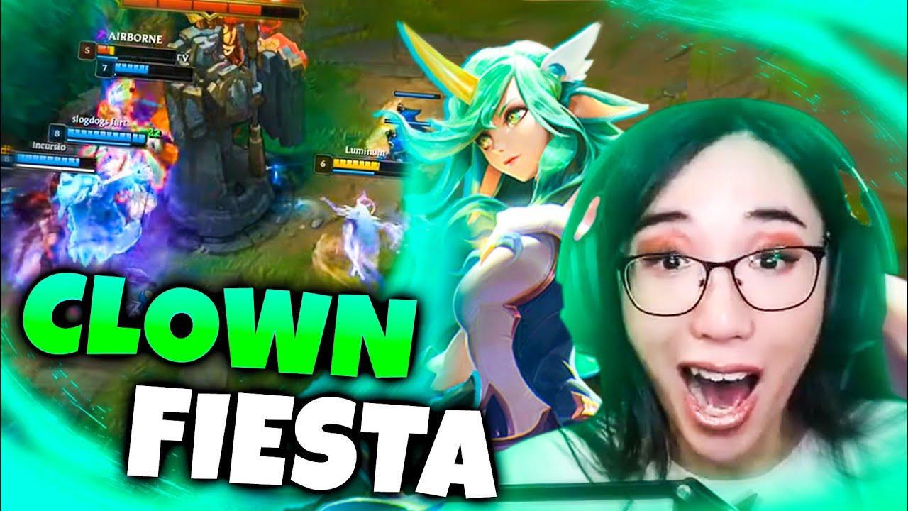 The Most Fun Clown Fiesta Soraka Clash Game ever! (Day 1 Game 2) | Luminum