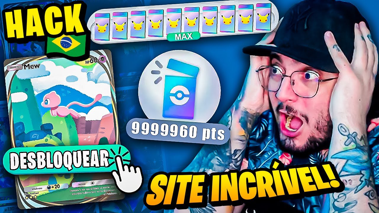 BRASILEIRO criou o MELHOR HACK para o POKÉMON TCG POCKET