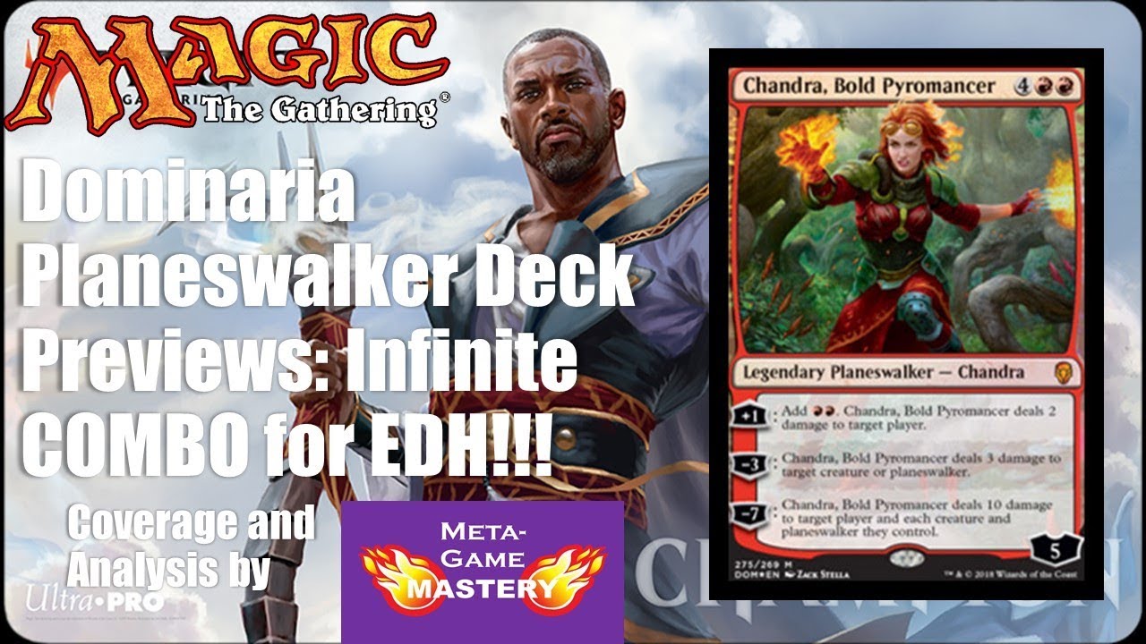 Dominaria Planeswalker Deck Previews: Infinite COMBO for EDH!!!