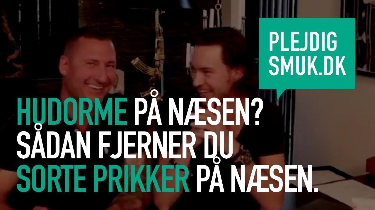 Hudorme p&aring; n&aelig;sen? S&aring;dan fjerner du sorte prikker p&aring; n&aelig;sen