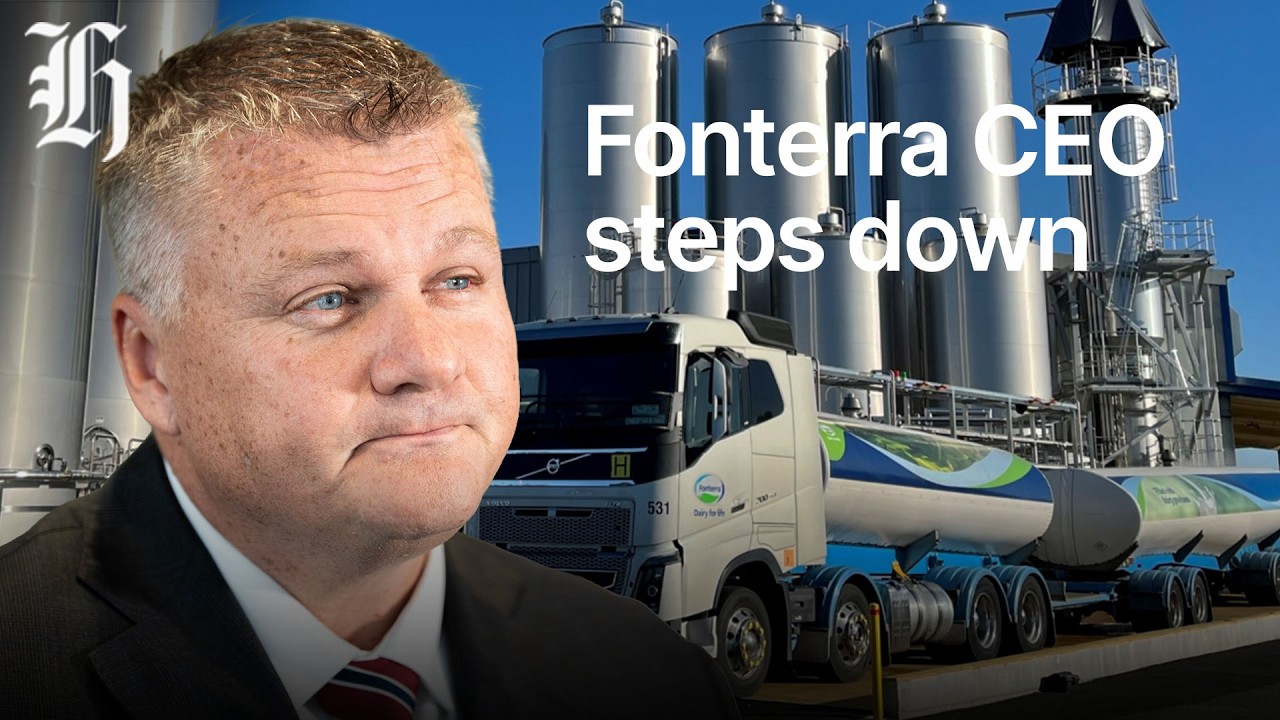 Генеральный директор Fonterra Майлз Хуррелл подал в отставку, а дата-центр в Саутленде получил ра...