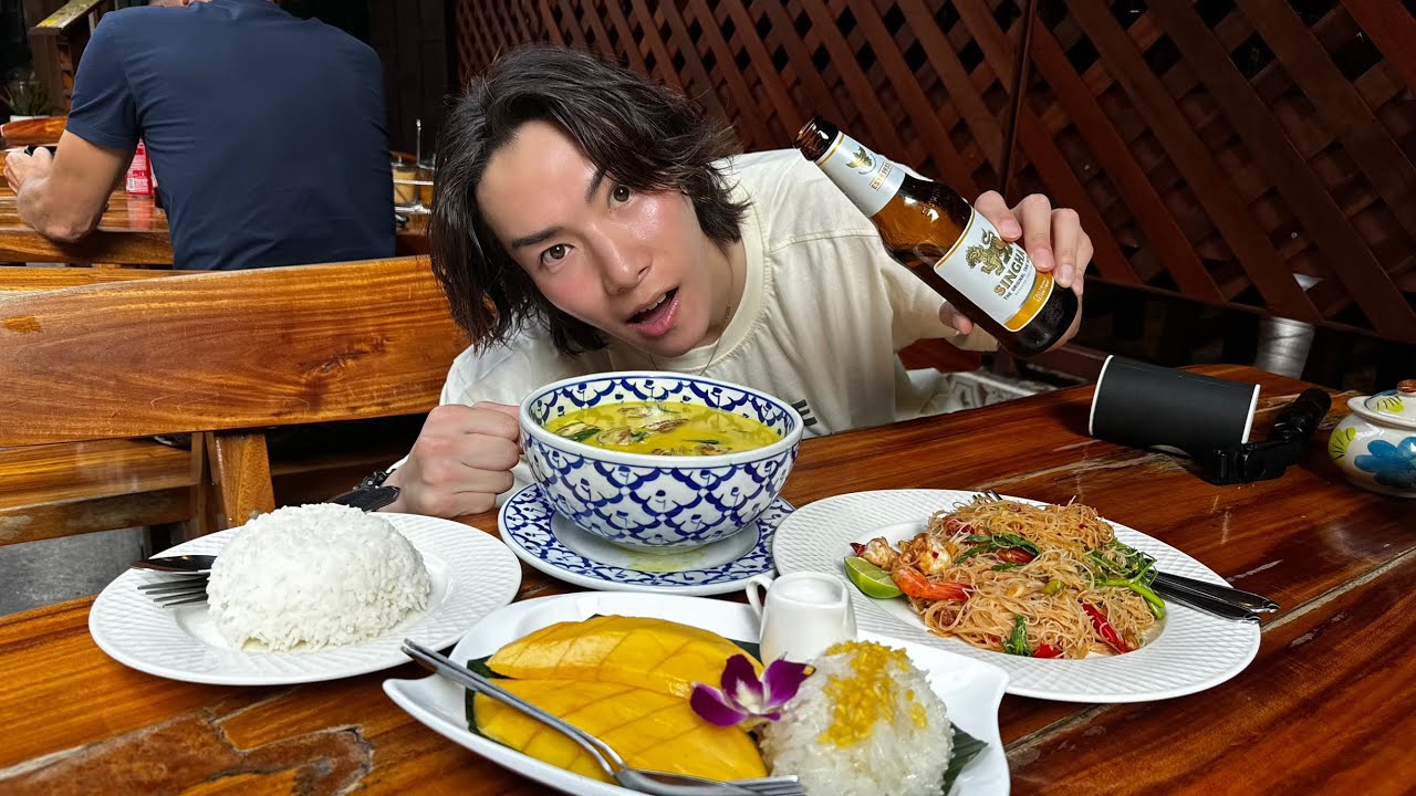 弾丸でタイに行って1日中食べ歩きしまくった結果…