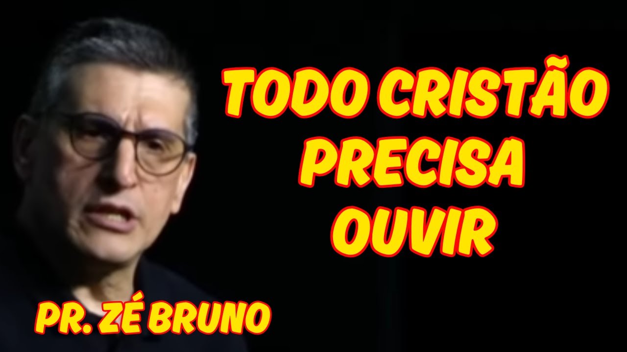 Pare de FUGIR da realidade! Pr. Z&eacute; Bruno