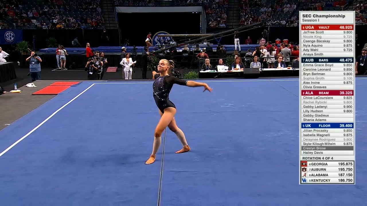 2025 SEC Championships Session 1 - NCAA Gymnastics