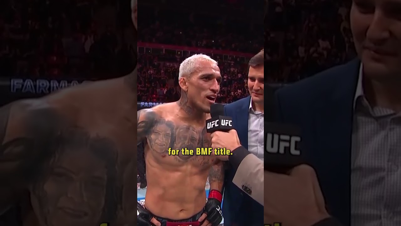 Charles Oliveira calls out Max Holloway!