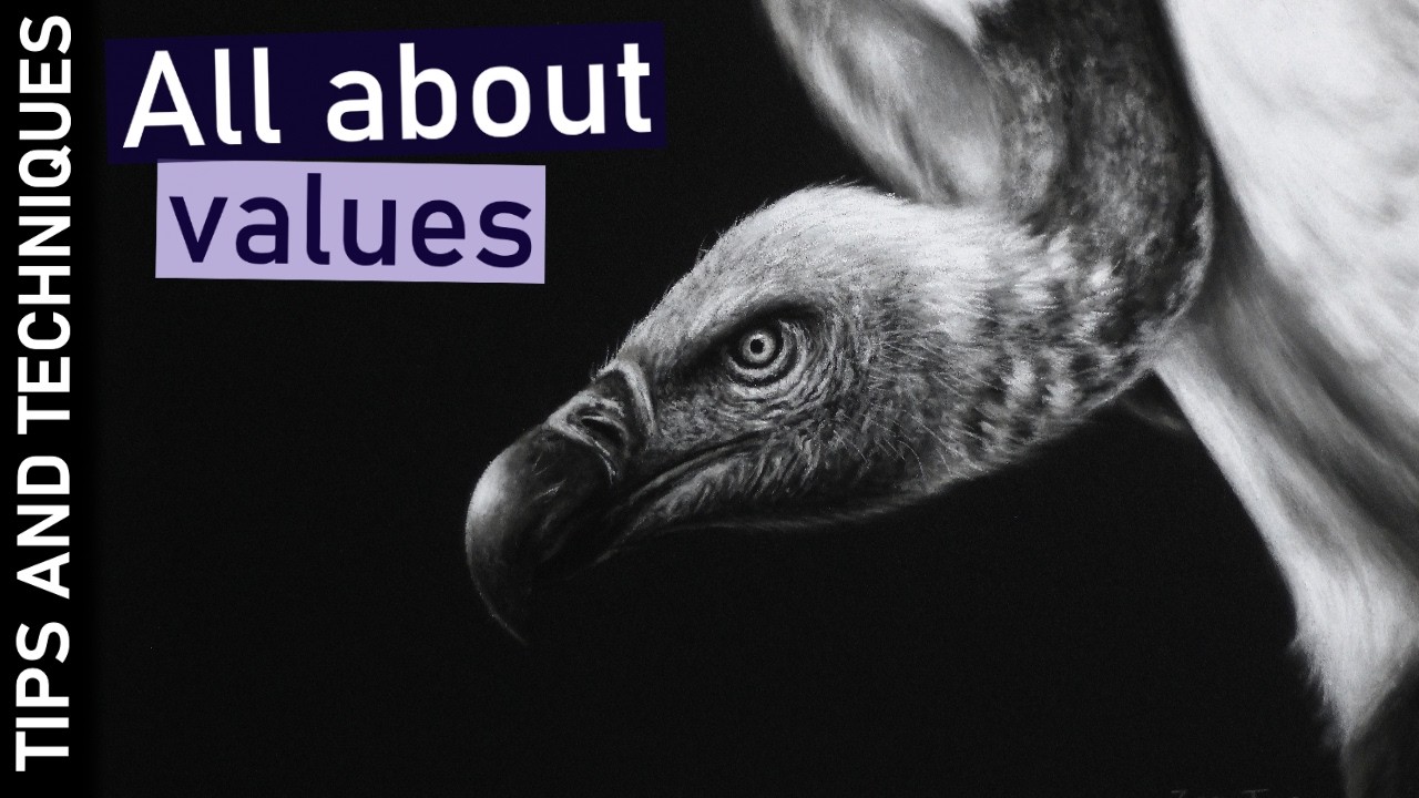 Vulture pastel drawing | Wanting to improve your realism drawings?
