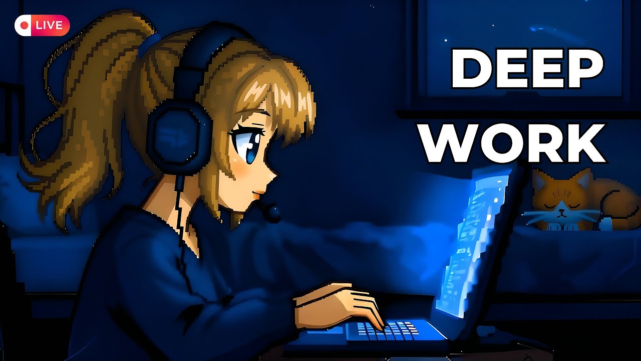 24/7 Deep House Radio 🔴 Music for Coding, Programming & Focus