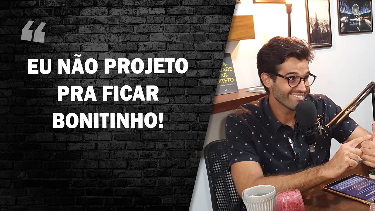 NÃO PROJETO PRA FICAR BONITO! | 🎙️ TETO PODCAST | HIAGO VILAR