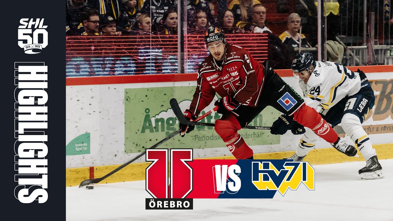 Örebro vs HV71 | 29 januari 2026 | Highlights