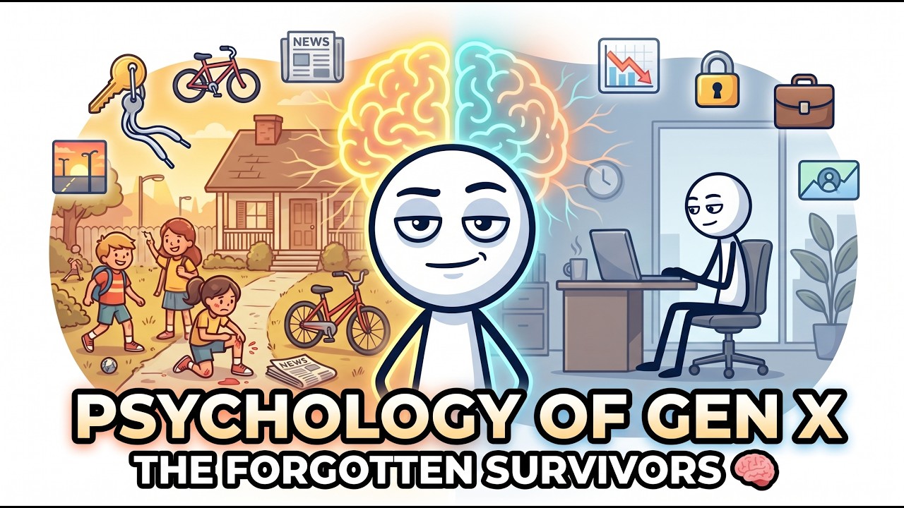 Psychology of Gen X | Gen X Independence Nobody Asked For But Everyone Needs