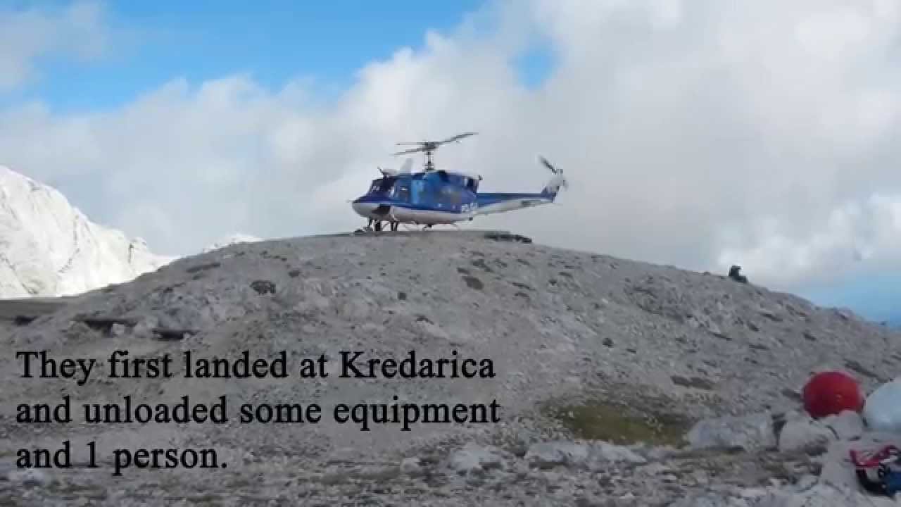 Helicopter Rescue on Triglav