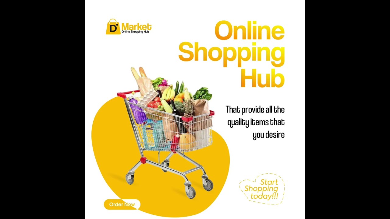 DMarket Online Shopping App - Order Anything, Anytime in Nigeria!