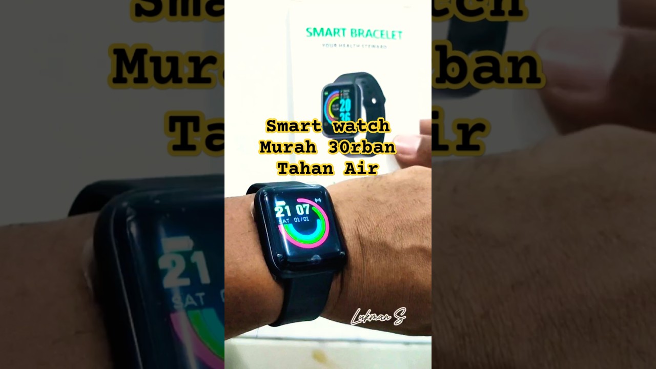 30 Ribuan Smart Watch Tahan Air Fitur Lengkap