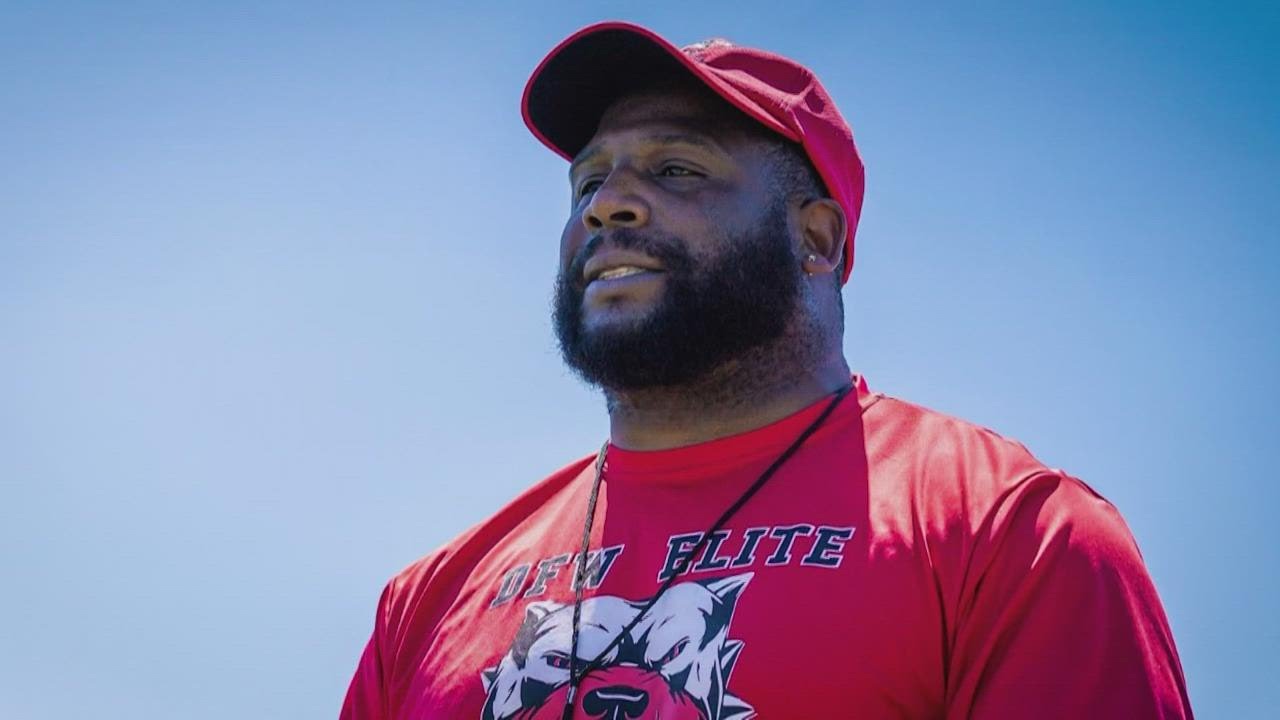Balloon launch held for coach Mike Hickmon