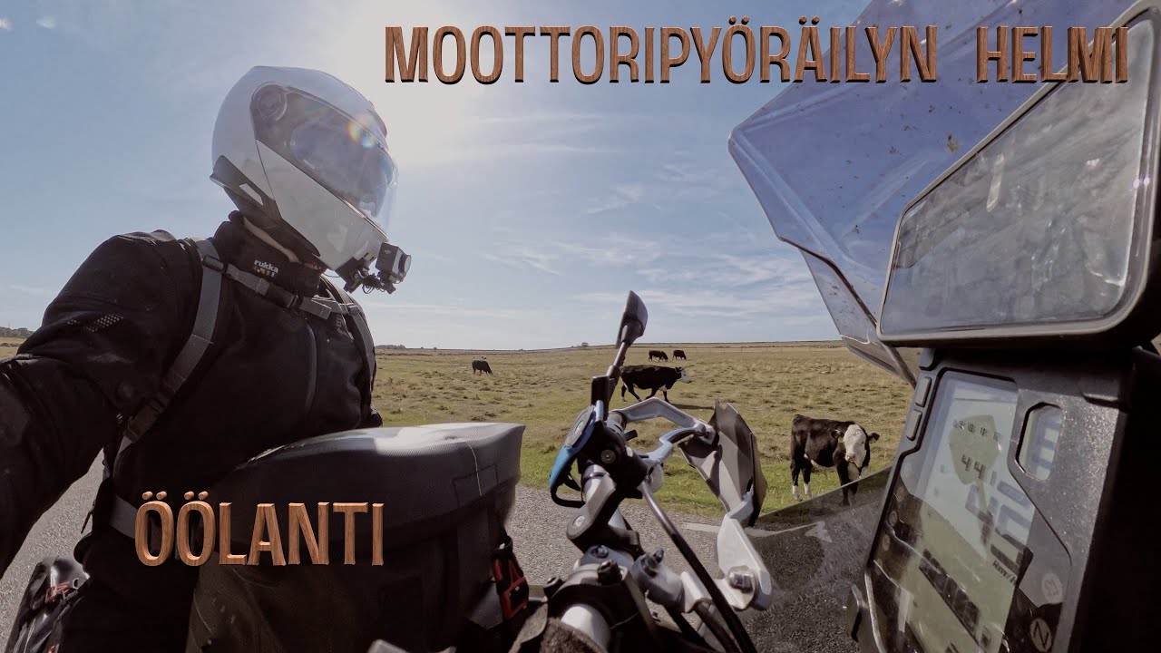 Motoreissu Öölannin ympäri | Husqvarna museo | Falun Gruva | Kapellskär 4K