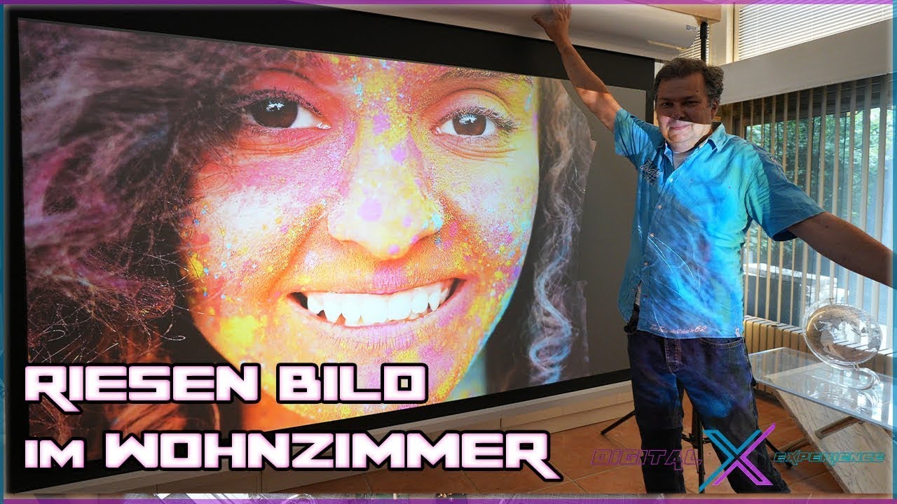 Test: Deluxx Dayvision 2.0 Cinema - Die beste Kontrastleinwand für das Wohnzimmerkino?