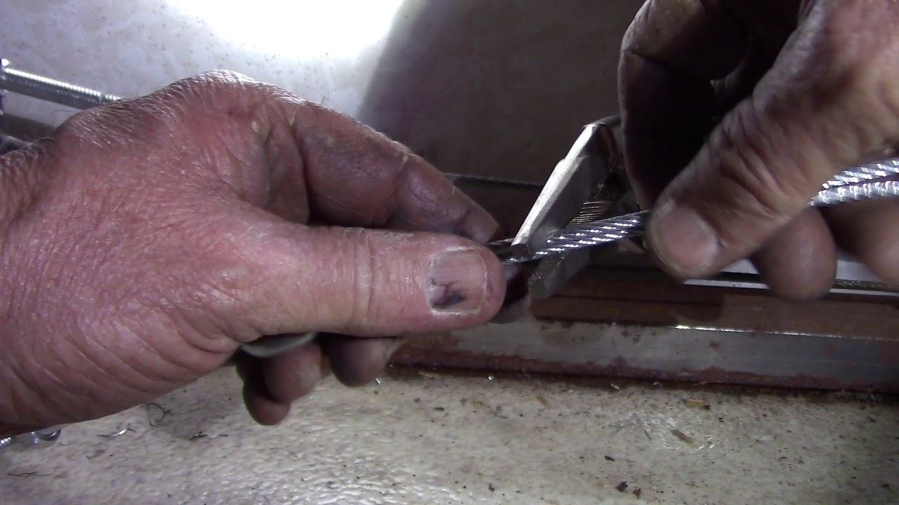 Fixing Broken Cable On A Popup Camper Part 2