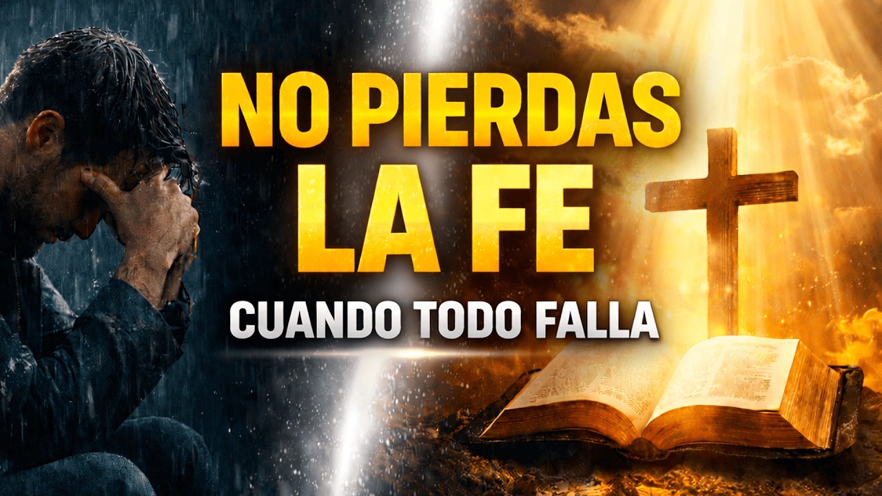 CÓMO SUPERAR LA DUDA Y FORTALECER TU FE EN DIOS CUANDO TODO FALLA / Reflexión Cristiana