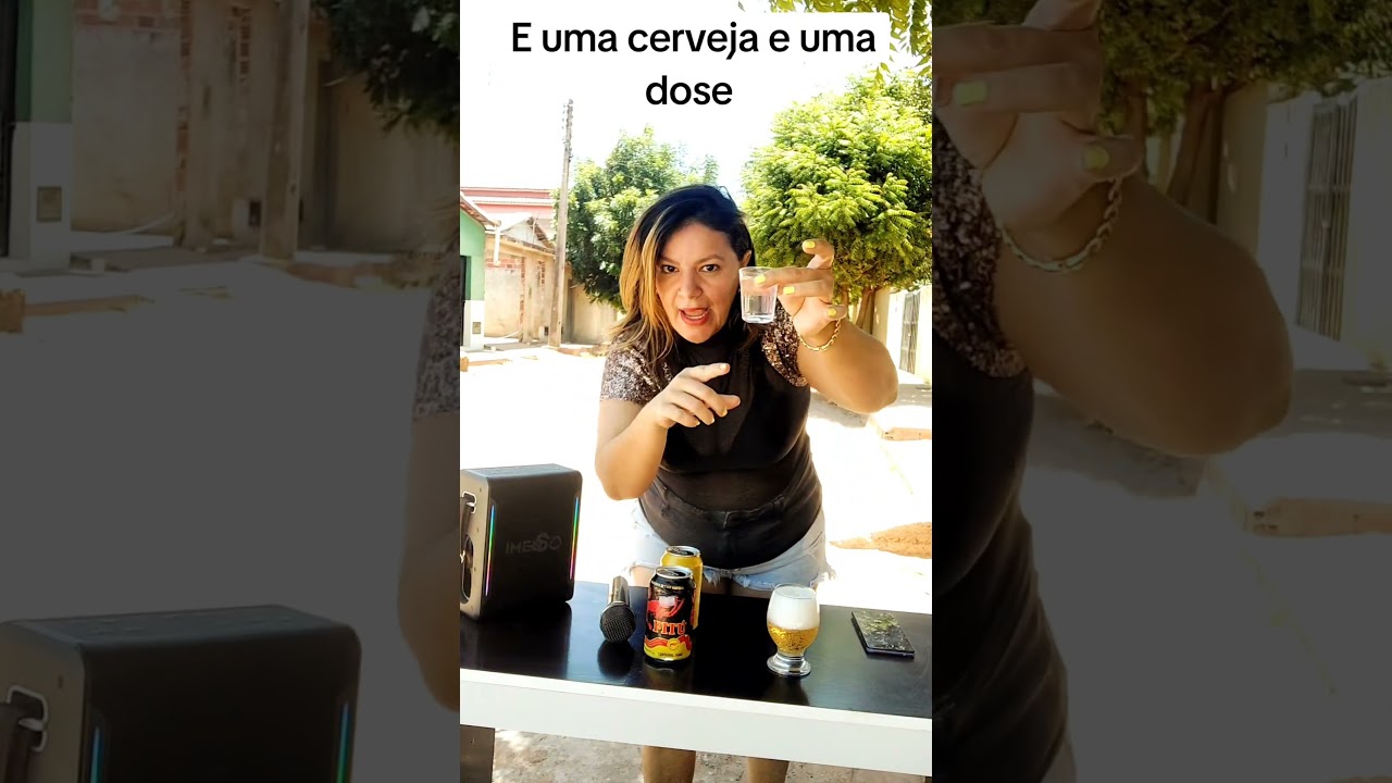 Uma cerveja e uma dose #youtubeshorts #viral