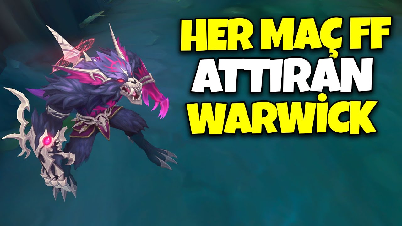 Warwick Oynuyoruz Ama Geri Bile Düşsek FF Attırıyoruz 2 Maç Birden