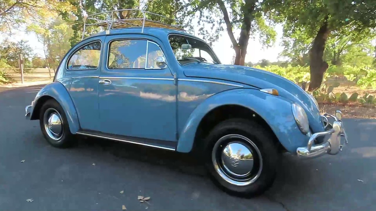 1959 Type 1 Volkswagen Beetle in Capri Blue