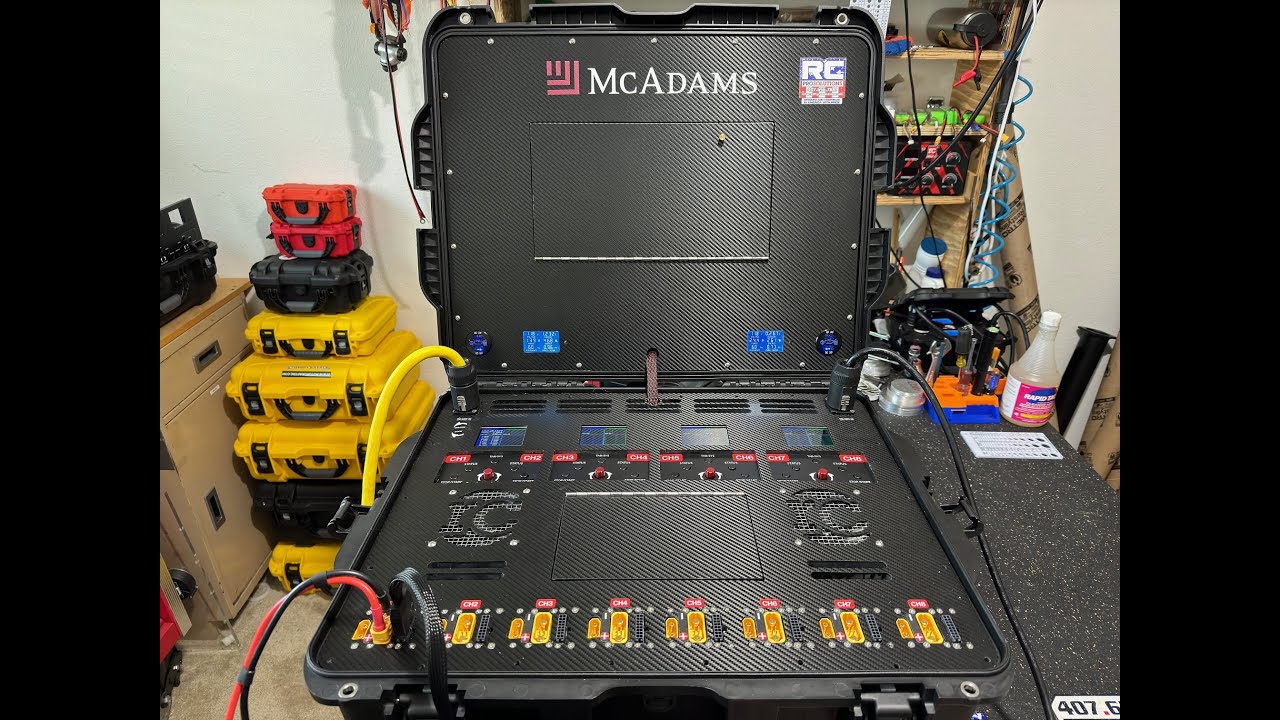 8 channel 12s charger for McAdams