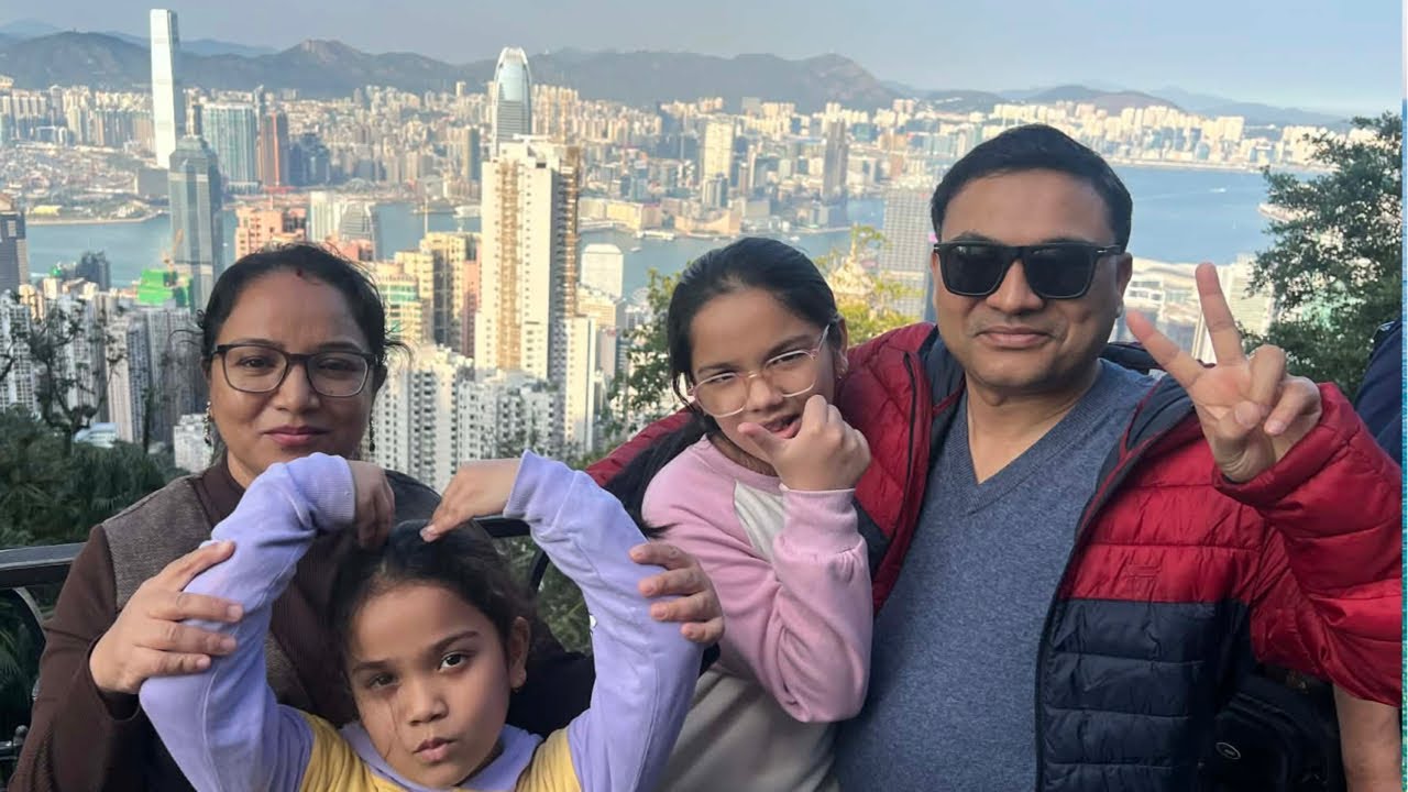 Day out at Hong Kong with family 